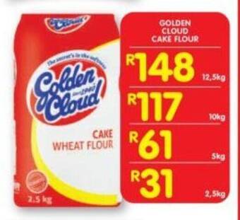 Shoprite GOLDEN CLOUD CAKE FLOUR 2,5kg offer
