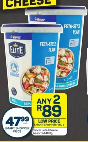 Pick n Pay Clover Feta Cheese Assorted 400g offer