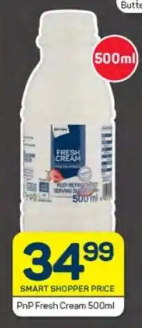 Pick n Pay PnP Fresh Cream 500ml offer