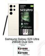 CaCELL Samsung galaxy s23 ultra 256gb dual sim offer