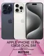 CaCELL Apple iphone 15 pro 128gb dual sim offer
