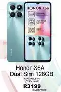 Honor x6a dual sim 128gb