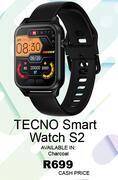 CaCELL Tecno smart watch s2 offer