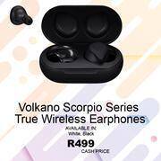 CaCELL Volkano scorpio series true wireless earphones offer