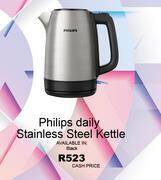 CaCELL Phillips daily stainless steel kettle offer