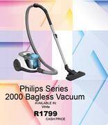 CaCELL Phillips series 2000 bagless vacuum offer