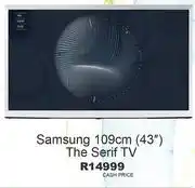 Samsung 43 (109cm) the serif tv