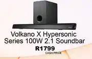 Volkano x-hypersonic series 100w 2.1 soundbar