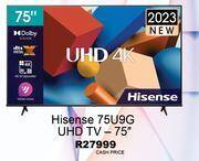 CaCELL Hisense 75 75u9g uhd tv offer