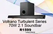 CaCELL Volkano turbulent series 70w 2.1 soundbar offer