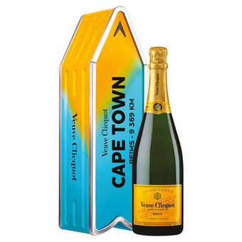 Norman Goodfellows Veuve clicquot yellow label blue arrow 750ml offer
