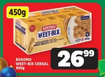 Usave ВОКОМО WEET-BIX CEREAL 450g offer