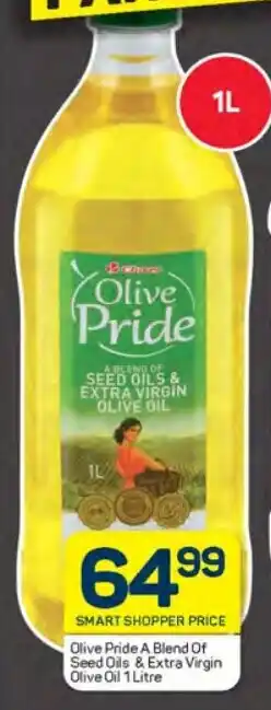 Pick n Pay Olive Pride A Blend Of Seed Oils & Extra Virgin Olive Oil 1 Litre offer
