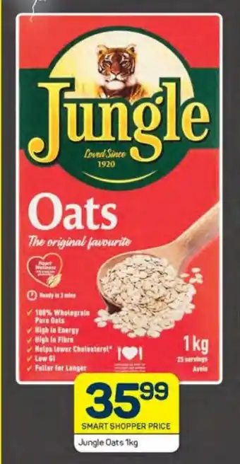Pick n Pay Jungle Oats 1kg offer