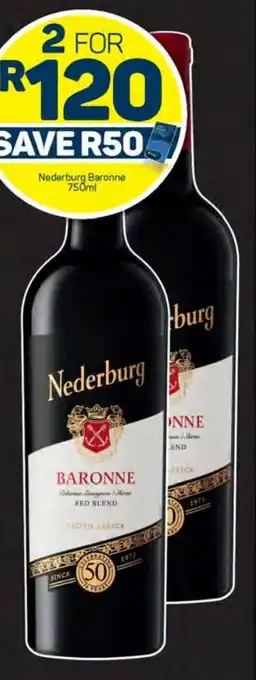 Pick n Pay Nederburg Baronne 750ml offer