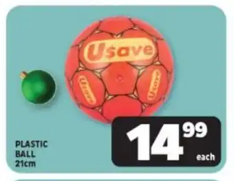 PLASTIC BALL 21cm