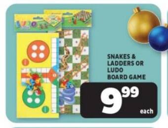 Usave SNAKES & LADDERS OR LUDO BOARD GAME offer
