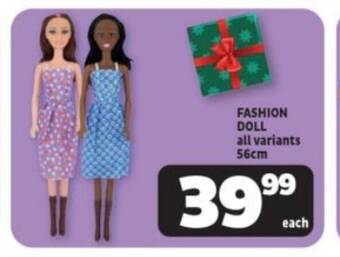Usave FASHION DOLL all variants 56cm offer