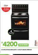 Fair Price Univa 4plate + utility draw u116b offer