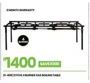 Fair Price 4 burner gas stove offer