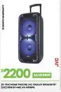 Fair Price Jvc trolley speaker 10 (2x1) 800w bt+mic home theatre xs-n518pb 23-764 offer