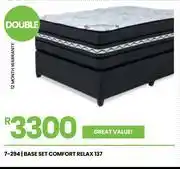 Fair Price Comfort relax double base set 137 7-294 offer