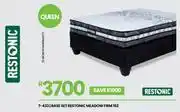 Fair Price Restonic meadow 152cm queen base set 7-433 offer