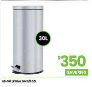 Fair Price 30ltr s/s pedal bin 60-107 offer