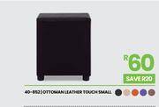 Fair Price Touch small ottoman (leather) 40-852 offer