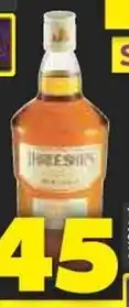 Shoprite THREE SHIPS 3-YEAR-OLD SELECT WHISKY 750ml offer