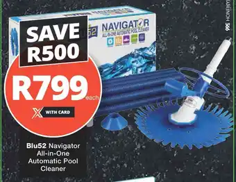 Blu52 Navigator All-in-One Automatic Pool Cleaner
