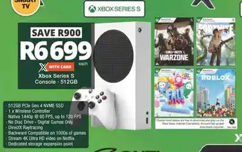 Checkers Hyper Xbox Series S Console 512GB offer
