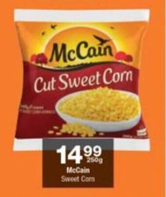 Checkers Hyper 250g McCain Sweet Corn offer