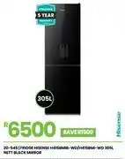 Fair Price Hisense 305ltr fridge h415bmib-wd/h415bmi-wd offer