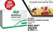 Dis-Chem A.vogel multiforce alkaline powder 30 sachets 85594-each offer