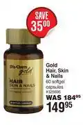 Dis-Chem Gold hair, skin & nails 325695-60 softgel capsules offer