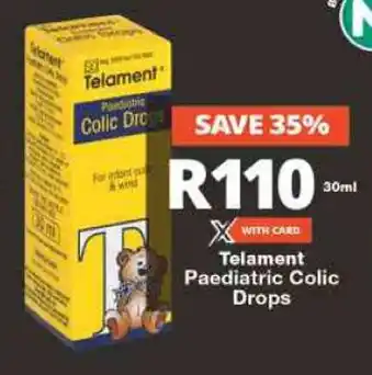Checkers Telament Paediatric Colic Drops offer