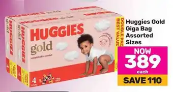 Game Huggies Gold Giga Bag Assorted Sizes offer