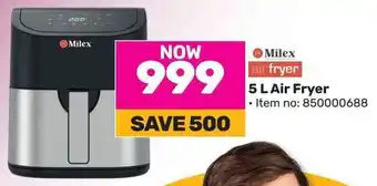 Game Milex 5L Air Fryer offer