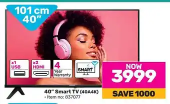 Game Hisense 40" Smart TV (40A4K) offer