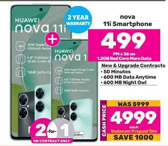 Game HUAWEI Nova 11i Smartphone offer