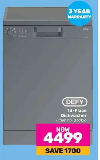 Game DEFY 13-Place Dishwasher offer
