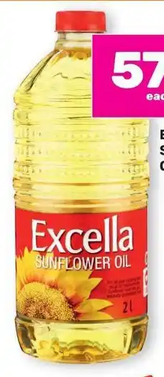 Game Excella Sunflower Oil 2 L offer