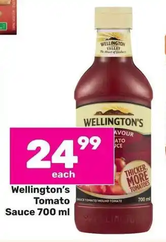 Game Wellington's Tomato Sauce 700 ml offer