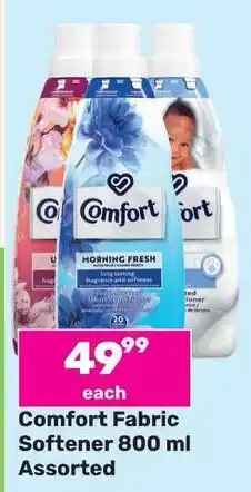 Comfort Fabric Softener 800 ml Assorted