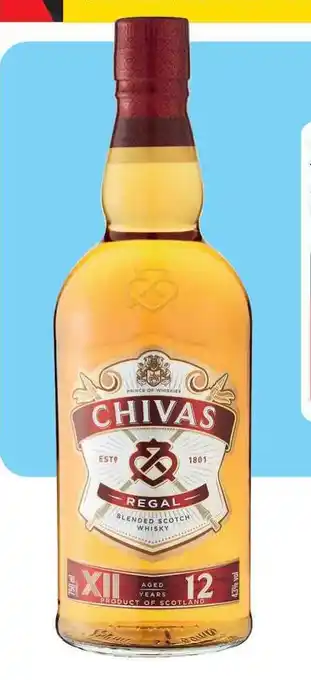 CHIVAS REGAL 12 YO Blended Scotch Whisky