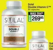 Dis-Chem Solal Double Vitamin C-90 Capsules offer