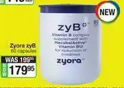 Dis-Chem Zyora ZyB-60 Capsules offer