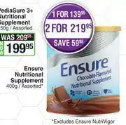 Dis-Chem Ensure Nutritional Supplement Assorted-400g offer