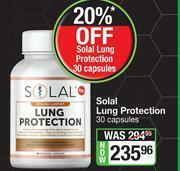 Dis-Chem Solal Lung Protection-30 Capsules offer